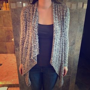 Open Flyaway Sweater